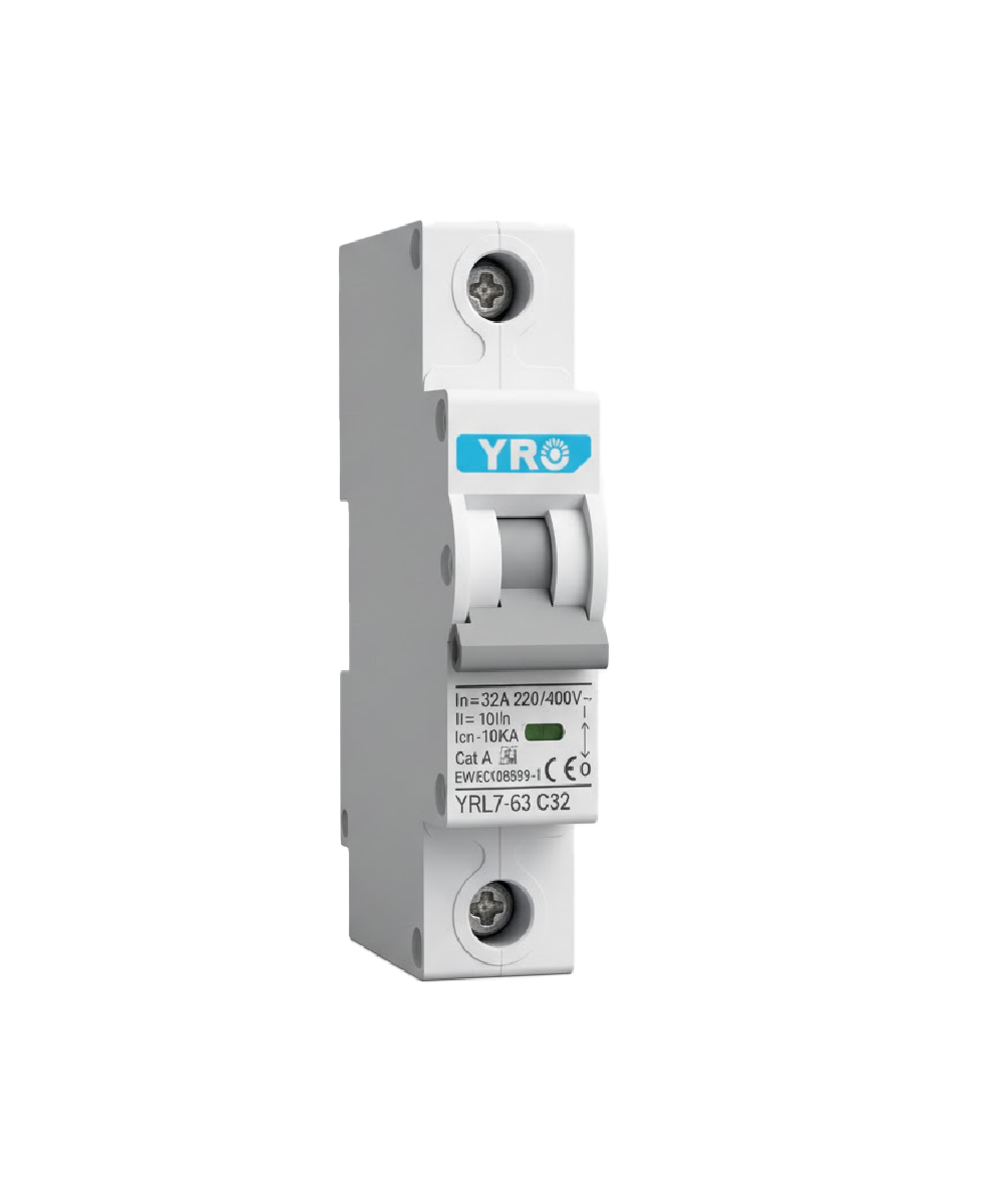 Interruptor Automático YRO YRL7-63 6kA Unipolar 25A 6kA  230/400V AC  - Imagen 2