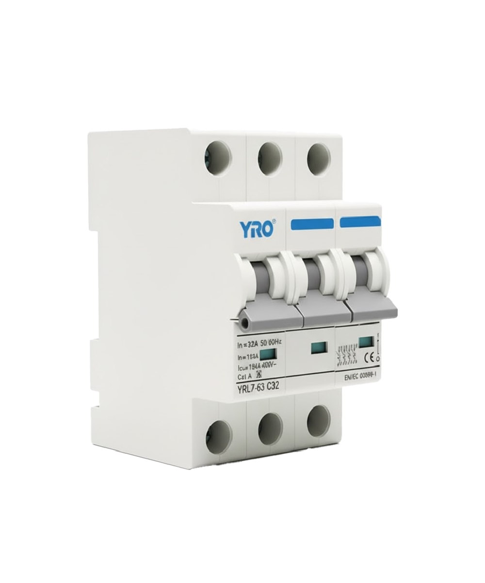 Interruptor Automático YRO YRL7-63 6kA 3P 32A 6kA 230/400V AC - Imagen 3