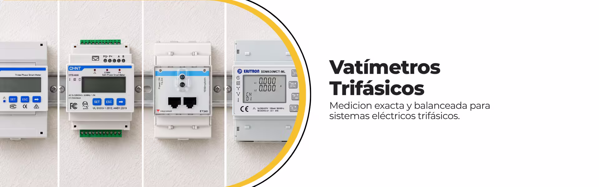 Vatímetros Trifásicos