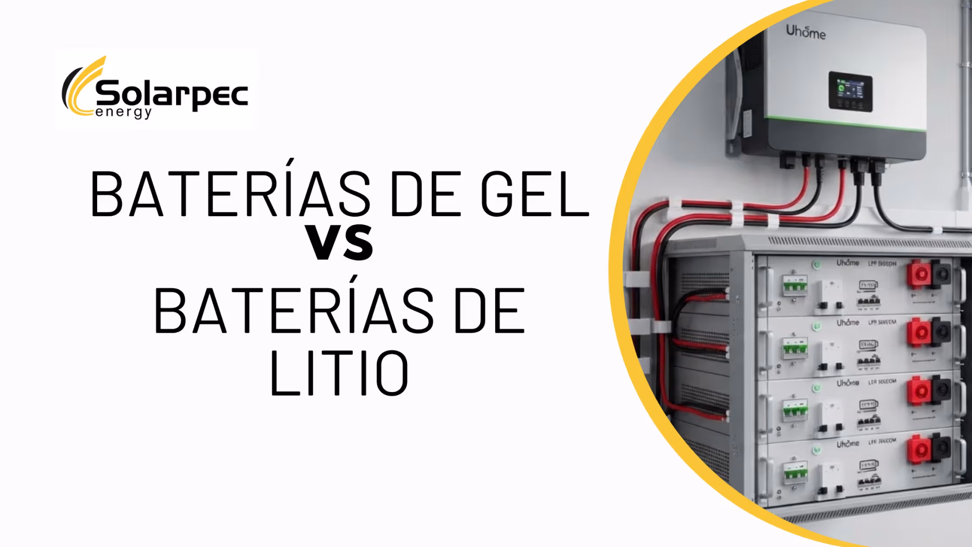 Baterías de gel vs. baterías de litio ¿Cuál es la mejor opción para la energía solar?