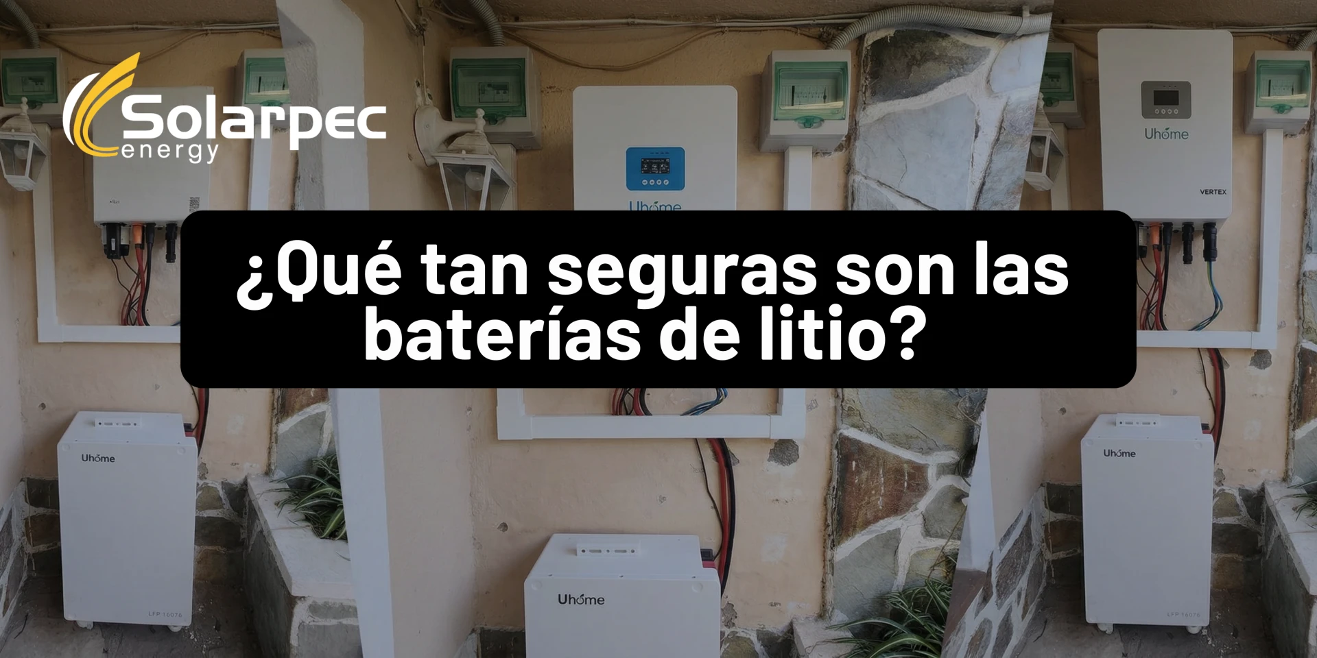 ¿Qué tan seguras son las baterías de litio?