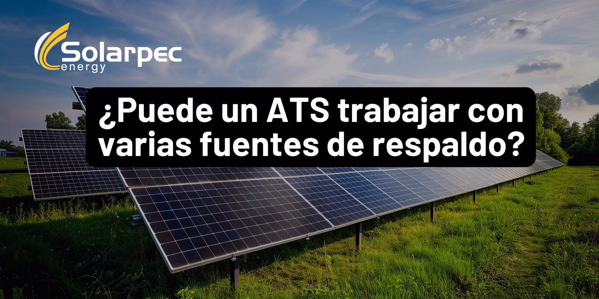 ¿Puede un ATS trabajar con varias fuentes de respaldo?