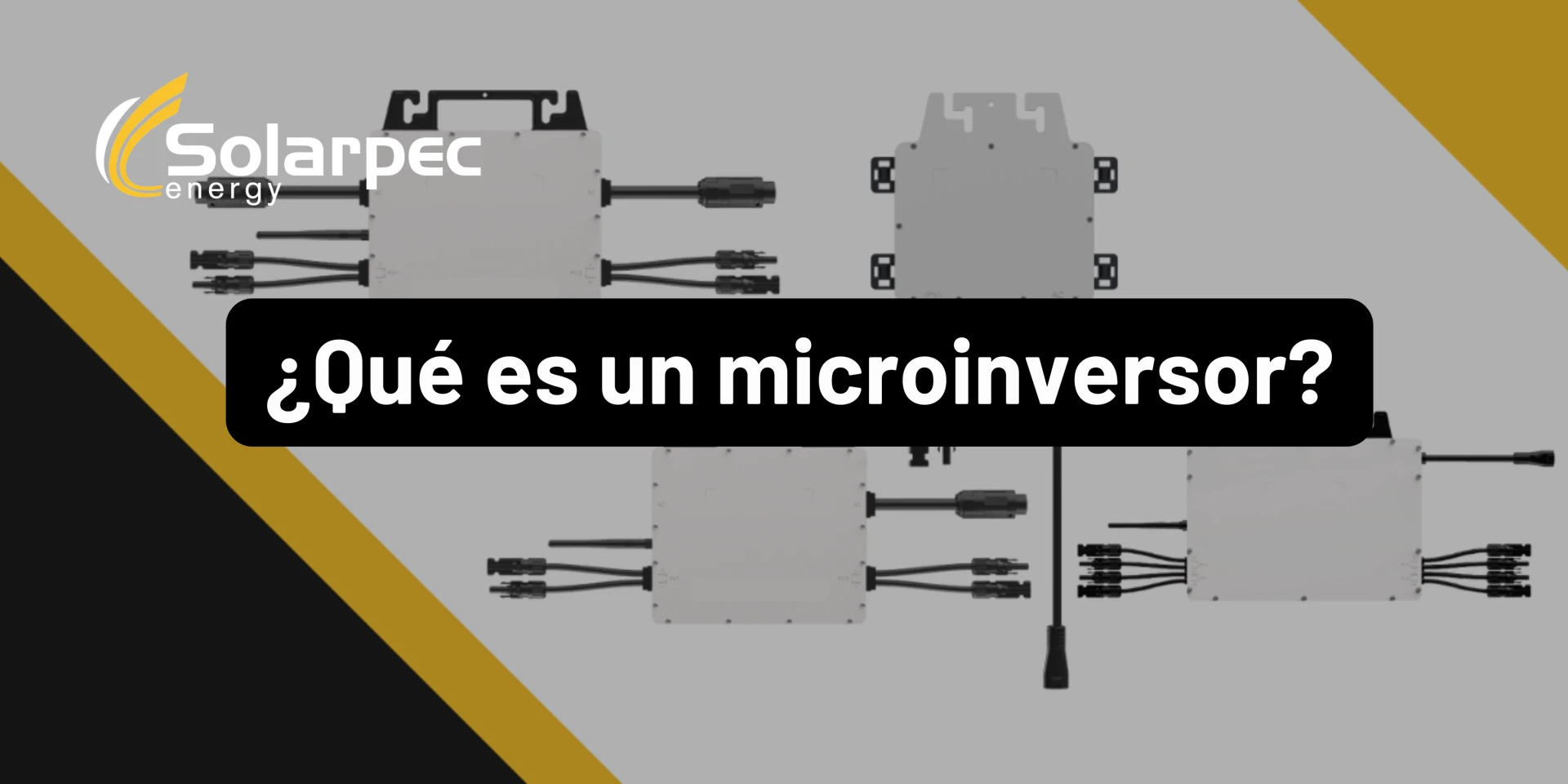 ¿Qué es un microinversor?