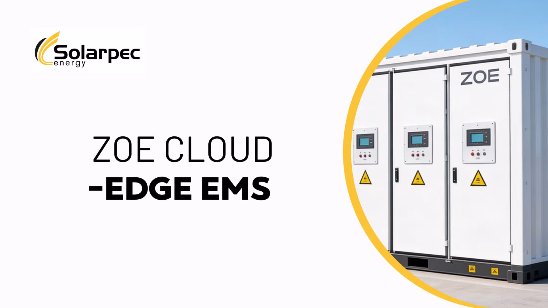 ZOE Cloud-Edge EMS: el sistema operativo inteligente para la gestión energética del futuro