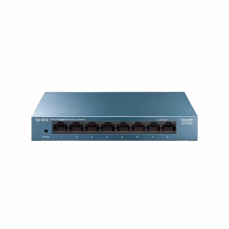 Switch de 8 puertos 10/100/1000Mbps TP-Link LS108G