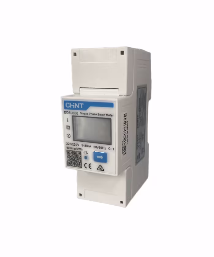 Smart Meter Chint DDSU-666 0.25A~5A 80Amax 1P 230V Medición Directa hasta 10kW - Vista principal