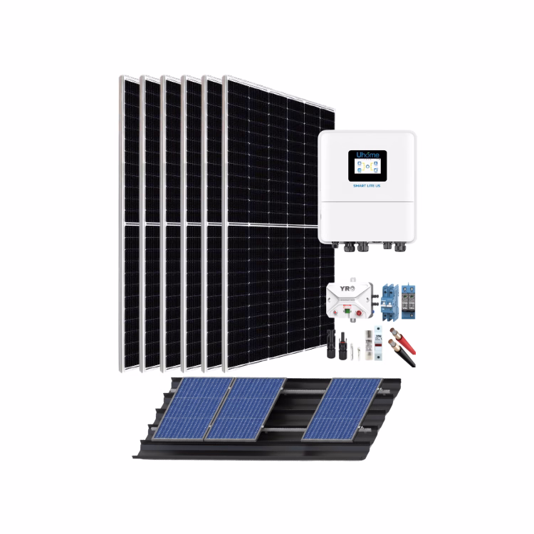 Kit Solar Autoconsumo Fotovoltaico 110V AC 3000W 19200Whdia