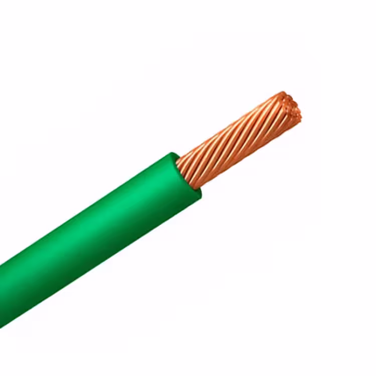 Cable de cobre calibre 8 AWG Verde