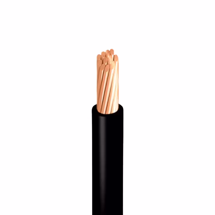 Cable de cobre calibre 1 AWG Negro