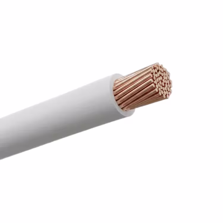 Cable de cobre calibre 1/0 AWG Blanco