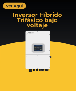 Inversor Hibrido Trifasico Bajo Voltaje
