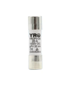 Fusible YRO YROPV 20A 1000V DC 10X38mm - Imagen 1