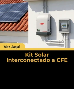 Kits solares para conectarte a la red y ahorrar más