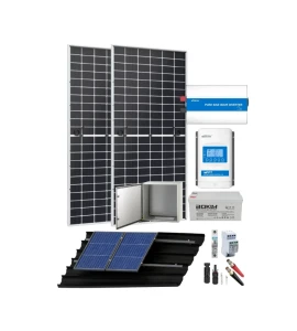 Kit Solar Telecomunicaciones 1200W 110V AC 6400kWhdia