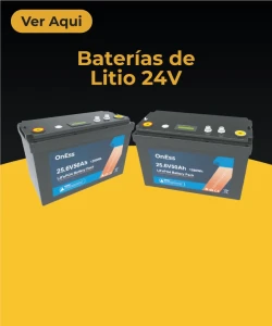 Baterías Litio 24V