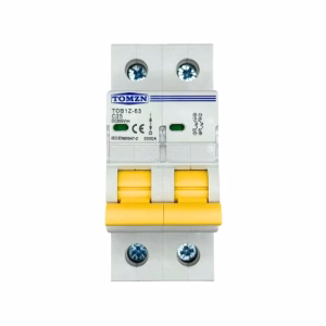 Interruptor Automático TOMZN TOB1Z-25 2P 25A 600V DC