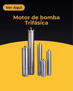Motor de bomba Trifasica