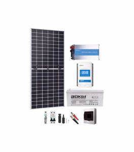 Kit Solar Basico 800W 110V AC 3600Whdia