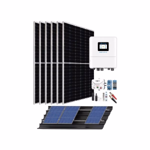 Kit Solar Autoconsumo Fotovoltaico 110V AC 3000W 19200Whdia