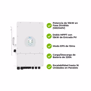 Inversor Híbrido Fase Dividida 10kW 48V Deye SUN-10K-SG02LP2-US-AM3 - Imagen 4