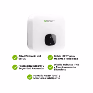 Inversor Red Monofásico Growatt MIN 4200TL-X2 - Imagen 3
