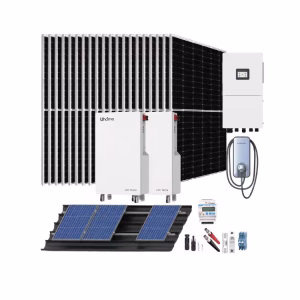 Sistema Hibrido Cargador de Auto Bifasico 11.4kW 51kWdia