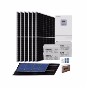 Kit Solar Aislado Manabi Gel 5.5kW 110VAC 15kWhdia